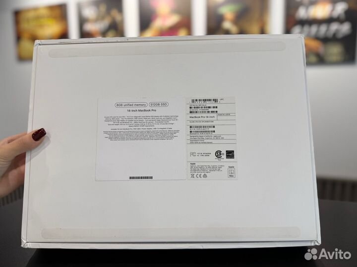 Macbook Pro 14 M3 8/512gb Silver