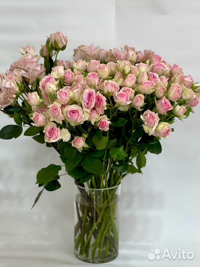 Букет кустовая роза цветы доставка Flowers124