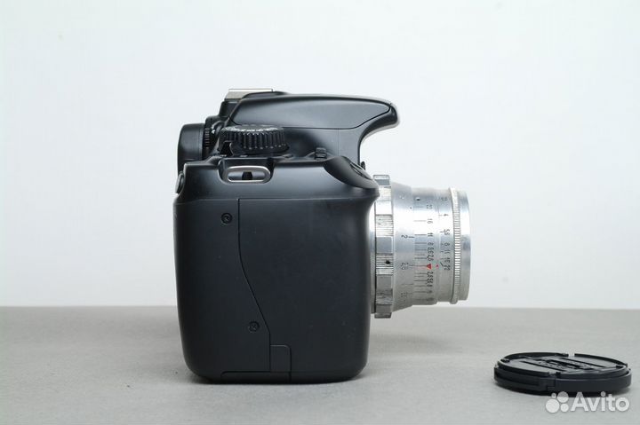 Фотоаппарат Canon 1100d + индустар 52mm f/2.8