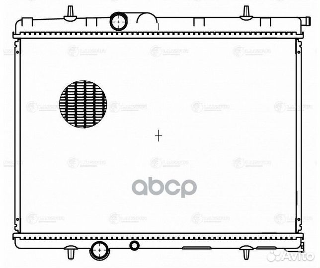 Радиатор системы охлаждения LRC2009 luzar