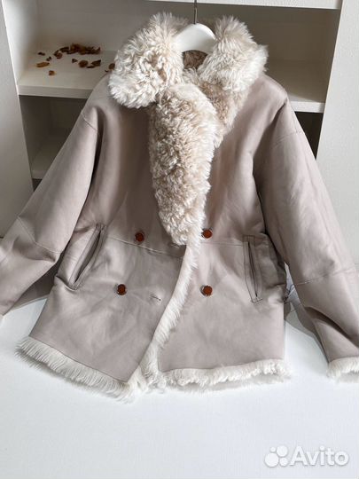 Дубленка двусторонняя Hermes