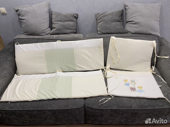 Бортики в детскую кроватку