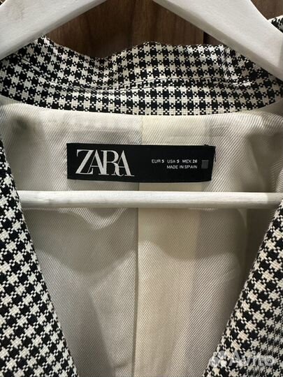 Пиджак жакет твидовый Zara