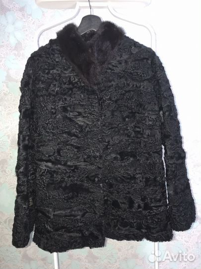 Шуба из каракуля
