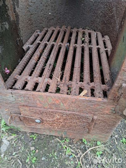 Чугунная печь для бани