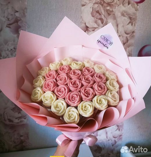 Шоколадные цветы, медианты