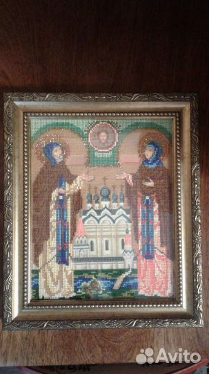 Иконы вышитые бисером