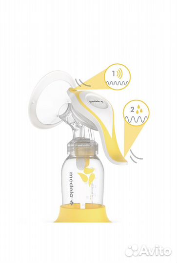 Молокоотсос ручной двухфазный Medela