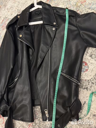 Кожаная куртка zarina