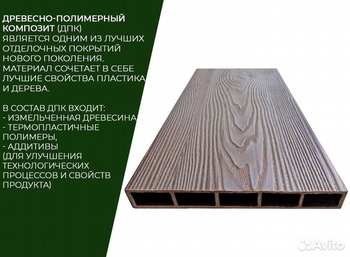Клумбы из дпк