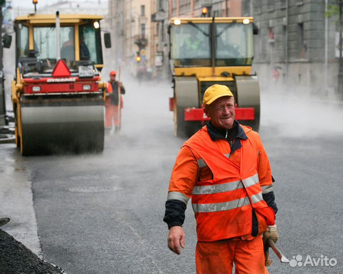 Дорожный рабочий Вахта с проживанием