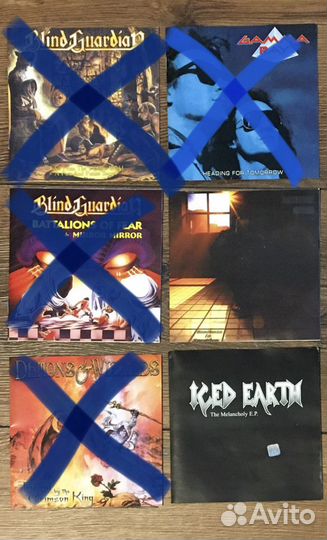 Рок музыка на CD (позиции обновляются)