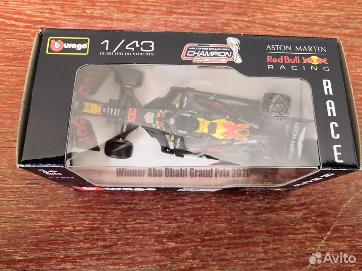 Модель Red Bull RB16 2020 formula 1 43 Bburago