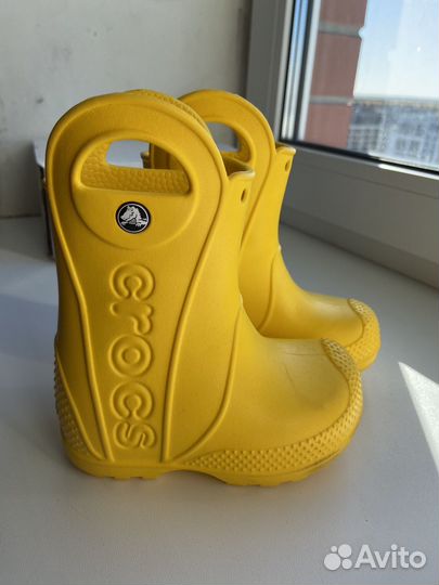 Детские резиновые сапоги crocs 23/6