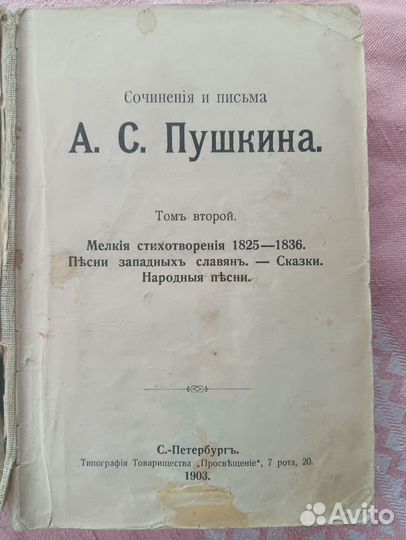 А.С. Пушкин, 1903 год