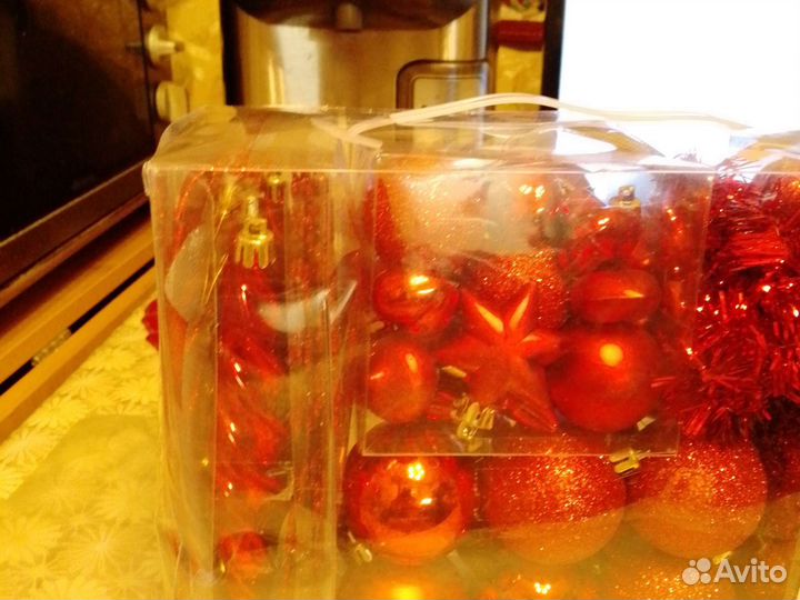 Набор ëлочных игрушек actuel