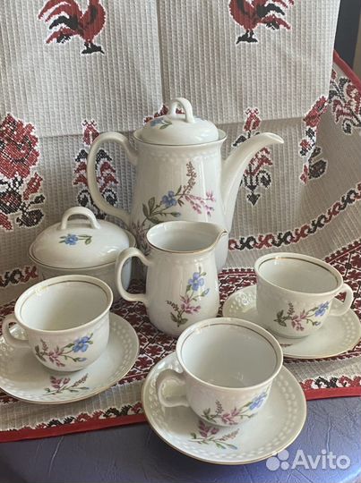 Кофейный сервиз “Kahla” гдр