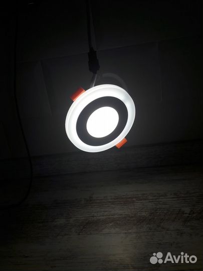 Светильник потолочный светодиодный 3Вт+3Вт