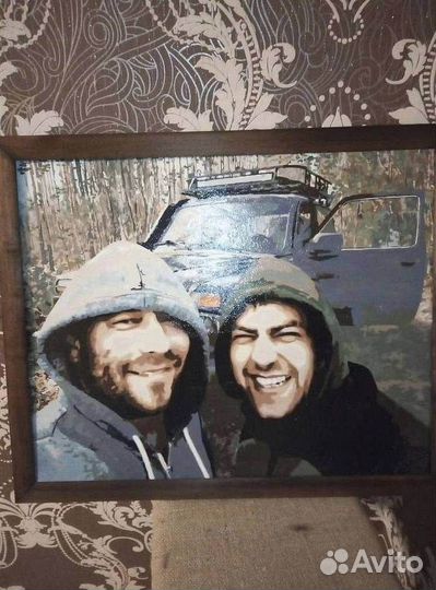 Картина по фото по номерам красками