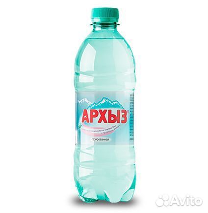 Минеральная вода Архыз газированная 500мл