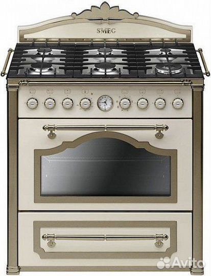 Плита газовая smeg cc9gpo