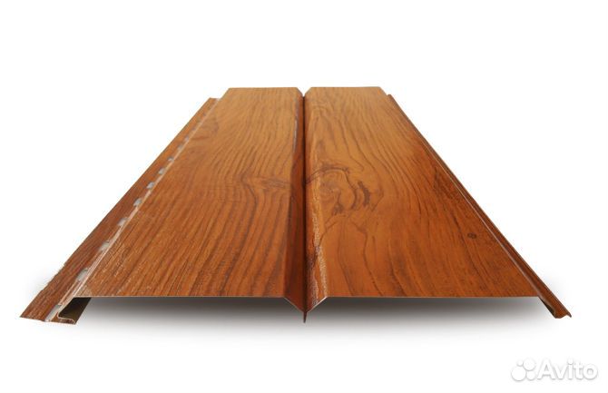Сайдинг Евро Брус 270мм printech Antique Oak (Ант