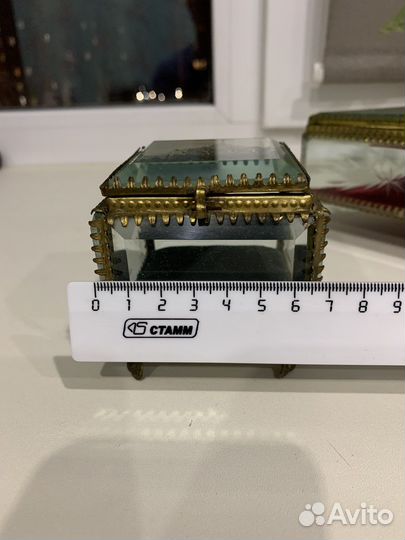 Стеклянные шкатулки СССР