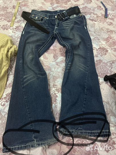 Джинсы true religion клеш