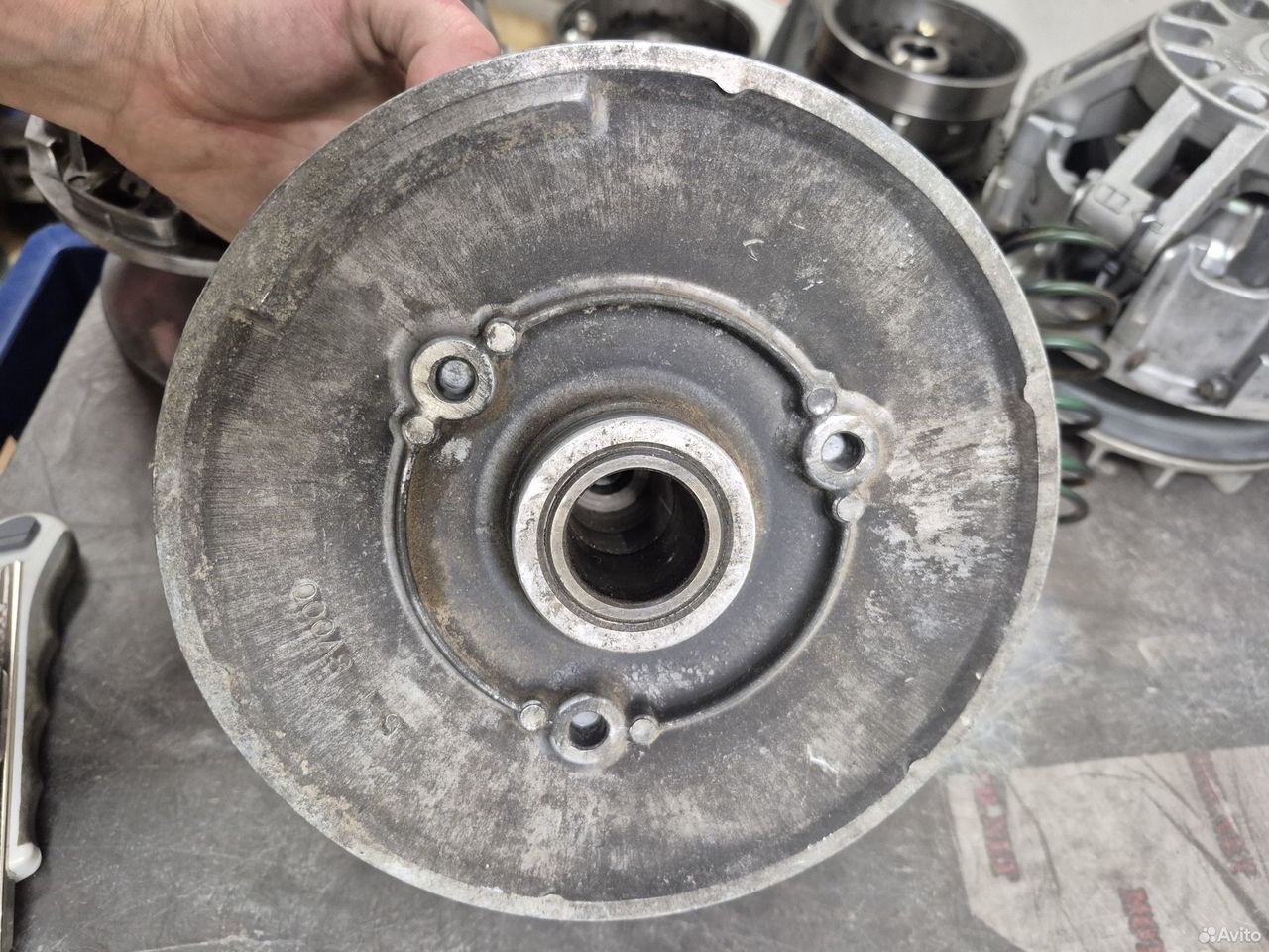 Yamaha ex 570 srv 82m вариатор ведущий