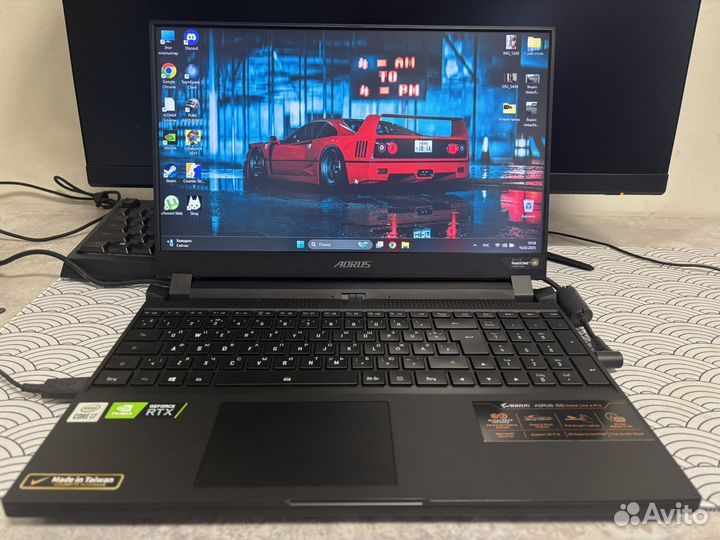 Игровой ноутбук rtx 3080 aorus i7\32Gb\1tb