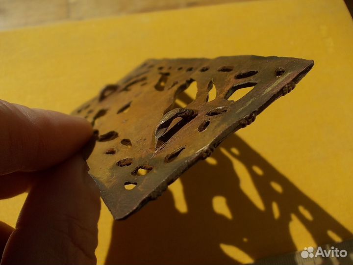 Пластина сцена кони скифы бронза копия