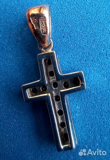 Подвеска с сапфирами