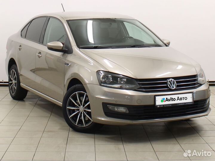 Volkswagen Polo 1.6 AT, 2016, 150 000 км