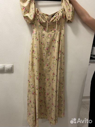 Платье макси летнее