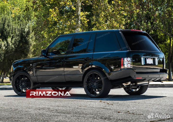 Кованые диски R23 на Range Rover