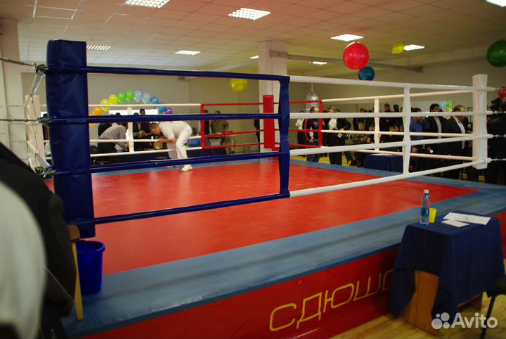 Ринг боксерский - напольный, на помосте SportStyle