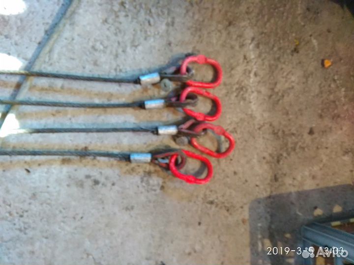 Стропы тросавые