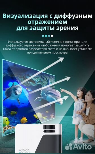 Проектор Full HD, 11500лм, (новый)