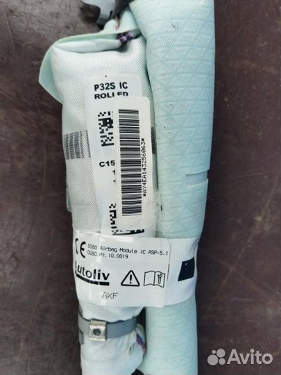 Шторка безопастности (аэрбег) левая Nissan Qashqai