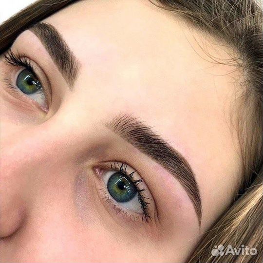 Окрашивание бровей