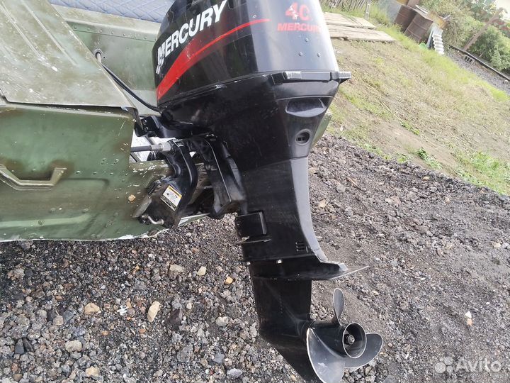 Обь 3 +мотор меркури 40 2т