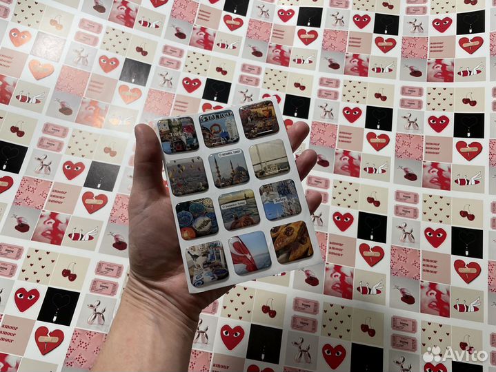 Глянцевые и матовые объемные наклейки 3D