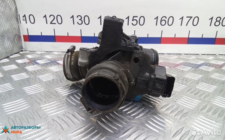 Заслонка дроссельная Peugeot 407 2006