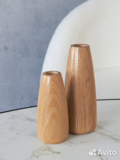 Ваза деревянная