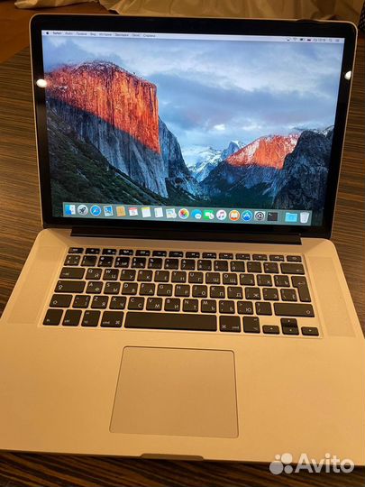 Macbook pro 15 retina 2015