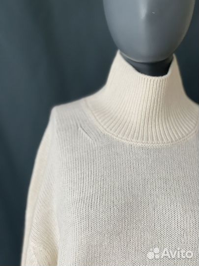 Свитер (джемпер ) оверсайз кашемир/ меринос