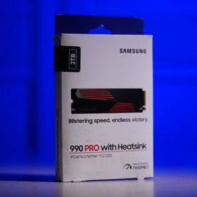 Samsung 990 Pro 2Tb с радиатором SSD M2 USA