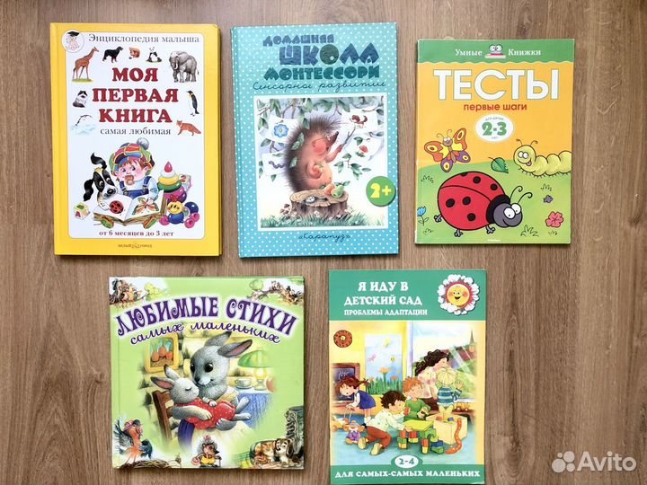 Развивающие книги для детей дошкольного возраста