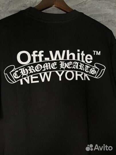 Футболка Chrome hearts OFF white