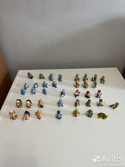 Игрушки из киндера 90х